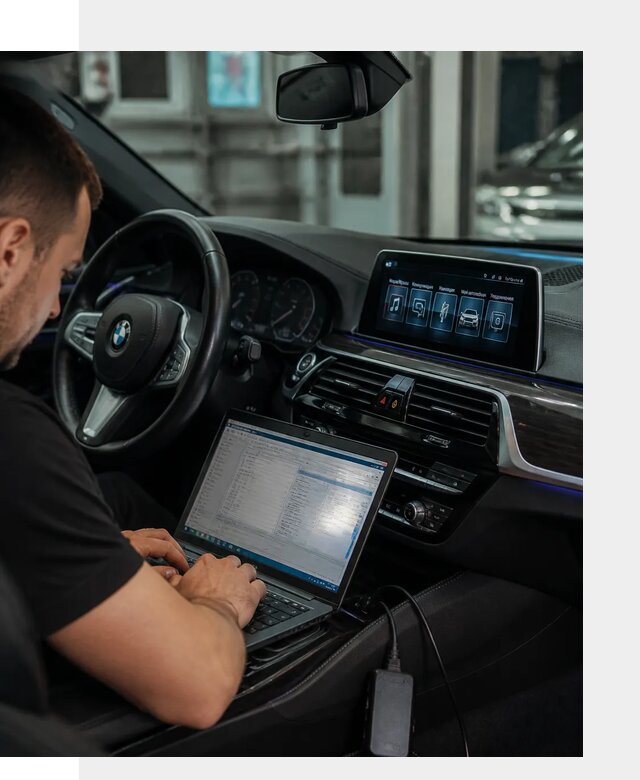 Русификация мультимедиа BMW для авто под ключ в Кстове