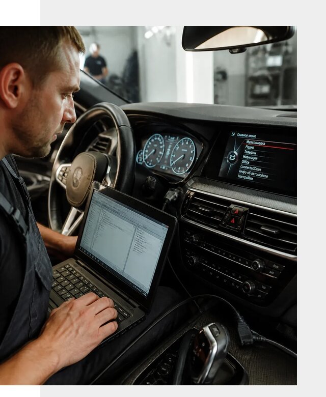Русификация приборной панели BMW для авто в Кстове от компании