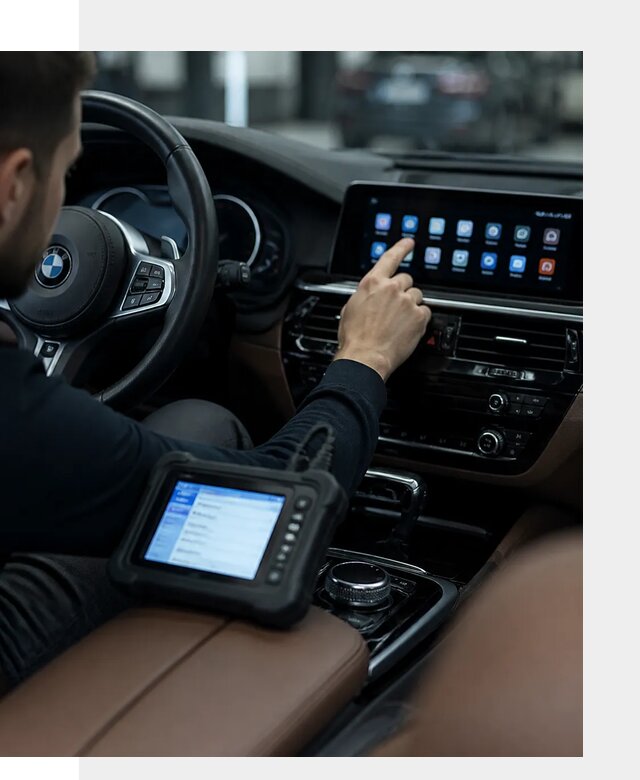Установка приложений и мультимедиа сервисов BMW в Кстове
