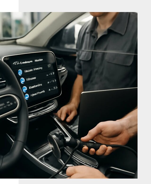 Установка приложений Geely для мультимедиа автомобиля в Кстове