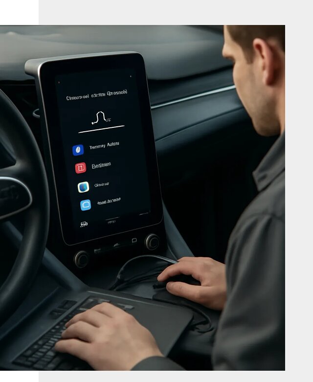 Установка приложений Lynk Co на автомобиль в Кстове