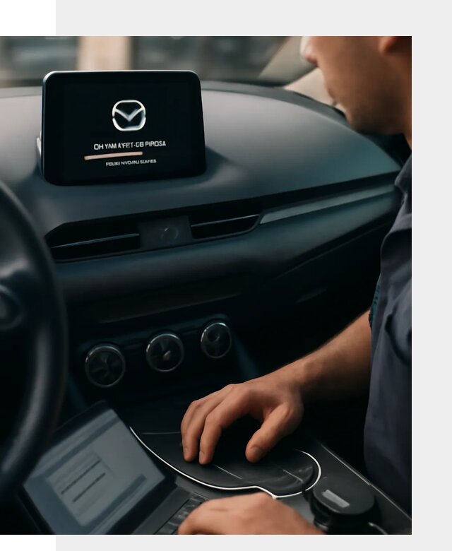 Установка приложений Mazda на мультимедийную систему в Кстове